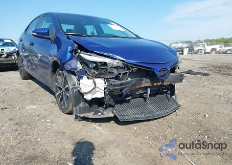 2017 Toyota Corolla Se from USA, damaged, VIN 2T1BURHEXHC905817